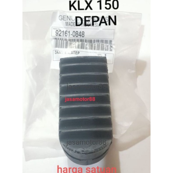 KARET FOOTSTEP DEPAN KLX 150 ORIGINAL