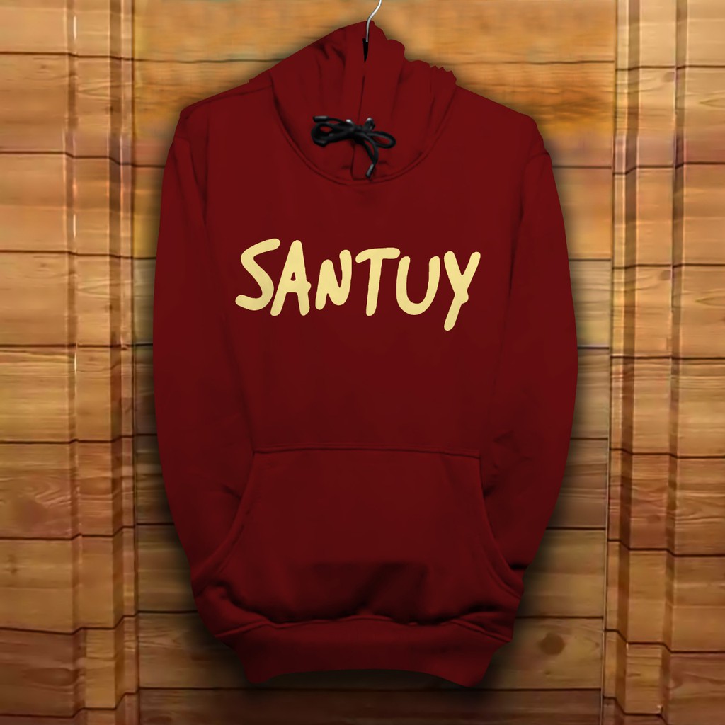 Hoodie Pria / Hodie Pria  / Jaket Pria / Sweater Hoodie Santuy Bahan Fleece UK L-XL