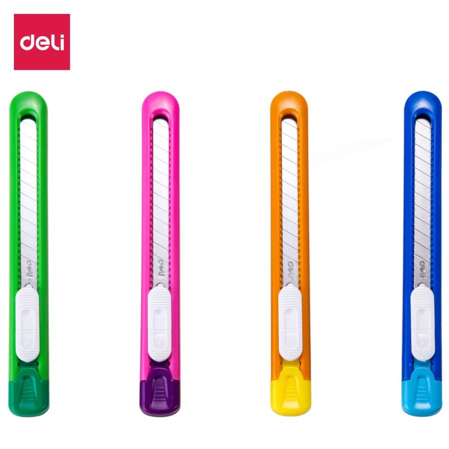 

Deli Cutter 2054 School / Cutter-Small Cutter Neon / Cutter Kecil Deli / Cutter Neon