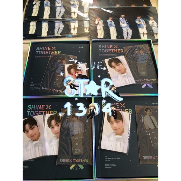 [READY] SHARING 2021 DVD TXT FANLIVE SHINE X TOGETHER YEONJUN SOOBIN BEOMGYU TAEHYUN HUENINGKAI