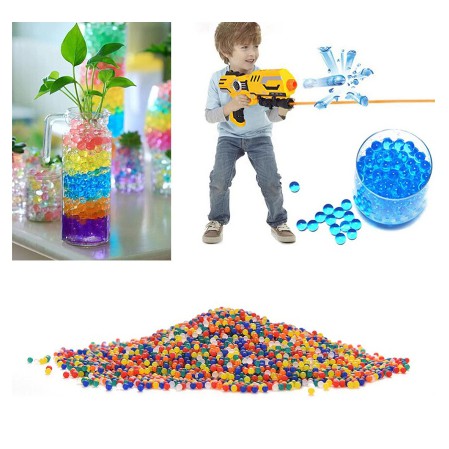 1000 Pcs Mainan Anak Bola Air Kristal