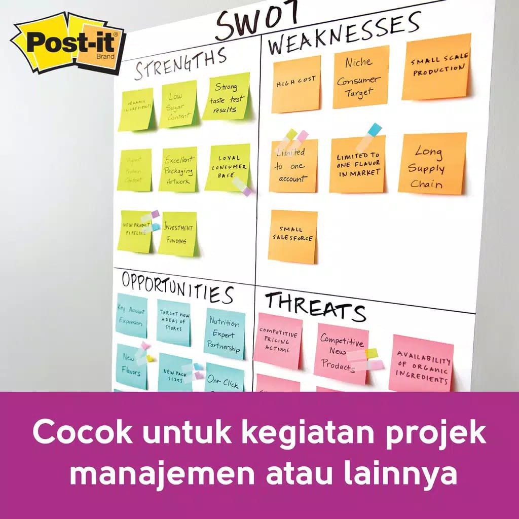 3M Post-it Super Sticky Notes Blue Hour 3321-3SSJP BLU 3X3