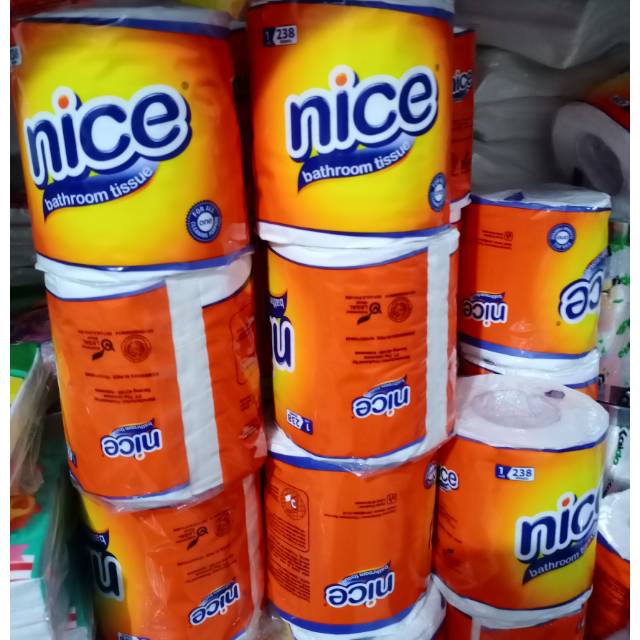 Tissu Nice Roll - Tissu Gulung - Tissu Toilet 238 sheet 2 ply