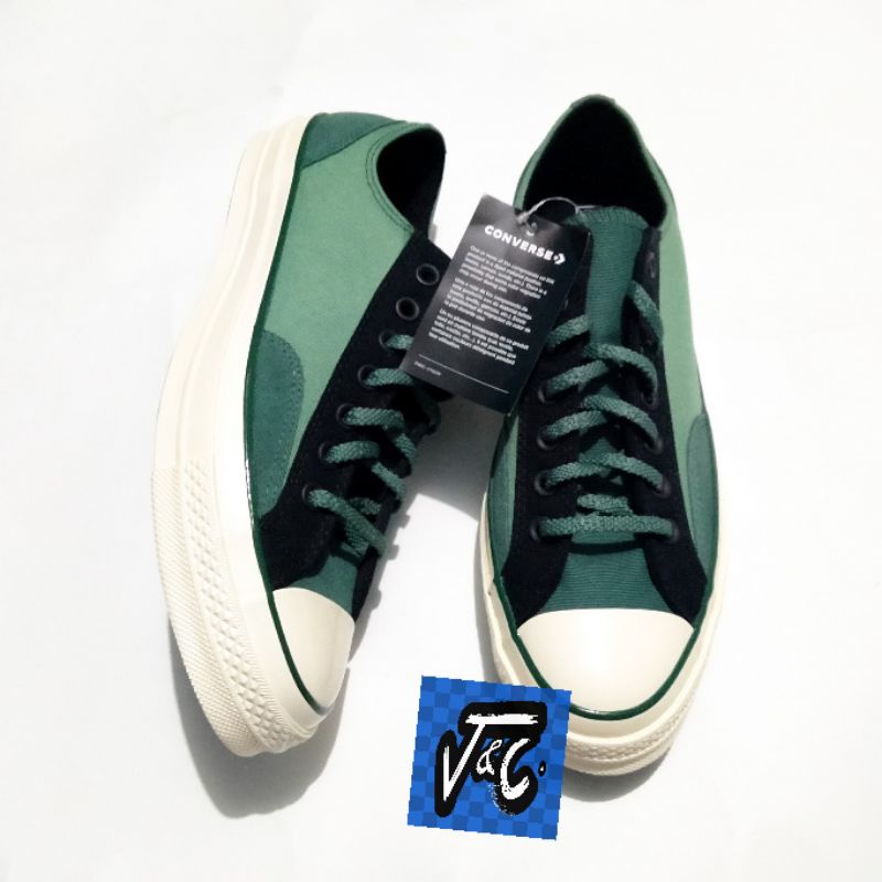 Converse Chuck 70 70s Court Fusion Reimagined Colorblocked Cool Sage