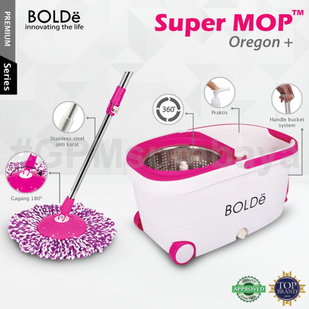 Alat Pel Lantai BOLDe Super Mop Oregon+