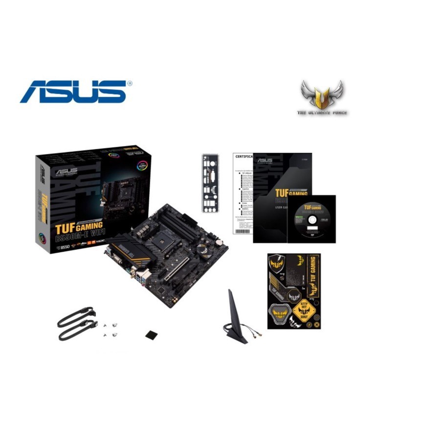 ASUS TUF GAMING B550M-E WIFI AM4 mATX DDR4 MOTHERBOARD AMD