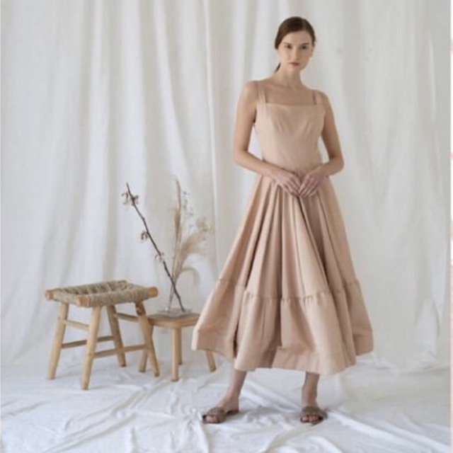 Sovi Atelier X Mmehuillet Guirlandes Dress Size S Nude