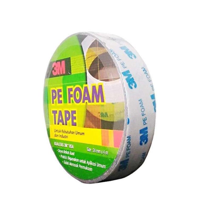 

Segera Miliki Double Tape Busa 3M Pe Dobel Foam Tape 1 Inch In 24Mm X 4M Original Terlaris