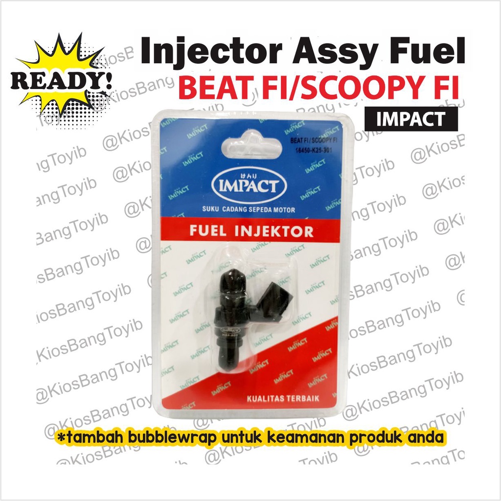 Injector Injektor Assy Fuel - Honda Beat FI Scoopy Spacy Vario (IMPACT)