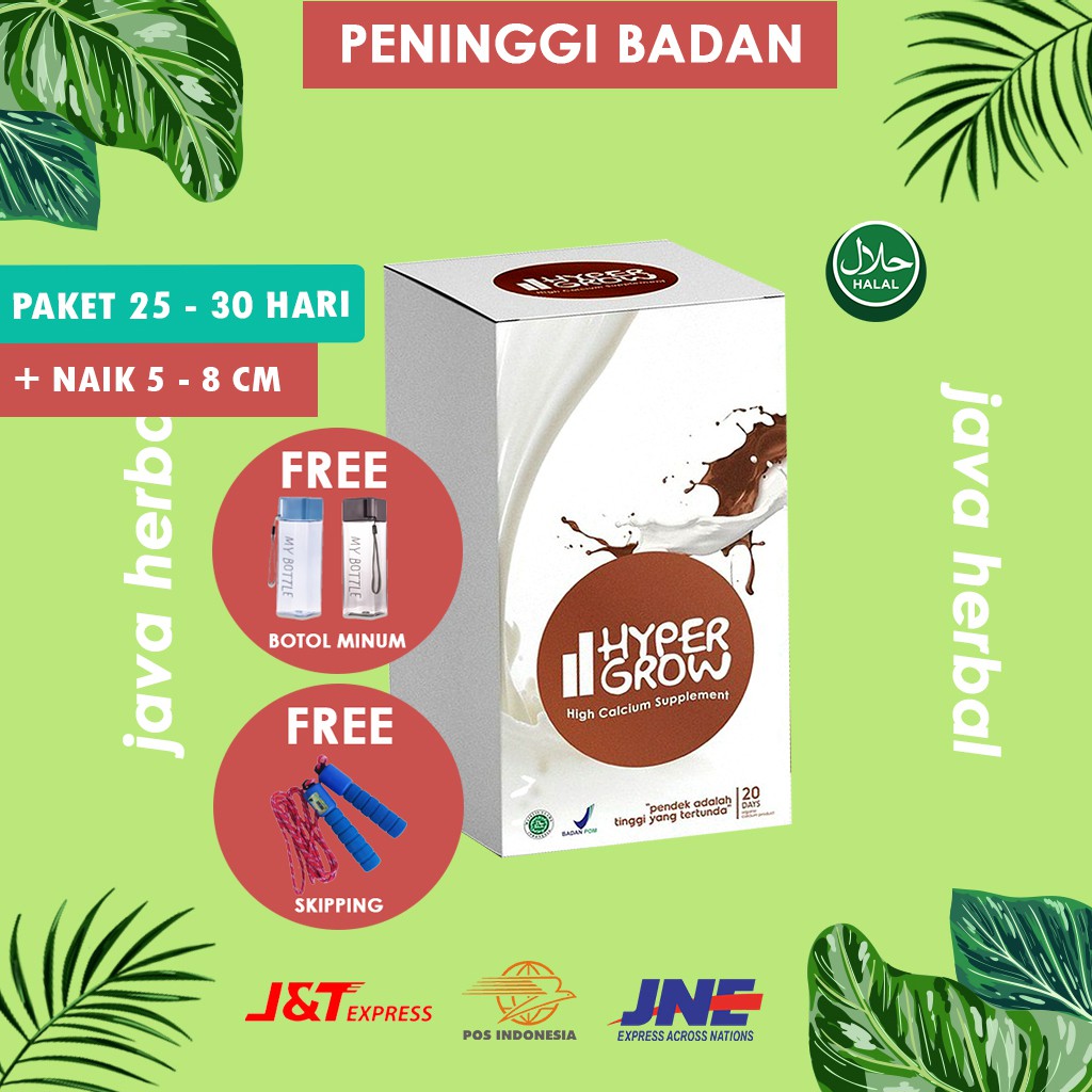 [PAKET 25 - 30 HARI] SUSU PENINGGI BADAN | HYPERGROW | OBAT PENINGGI BADAN | PENINGGI BADAN ANAK