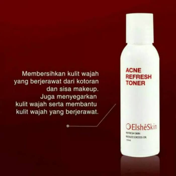 ❤️ Cloudy ❤️ Elsheskin Acne Refresh Toner 100ml  / Toner Elsheskin Original 100%