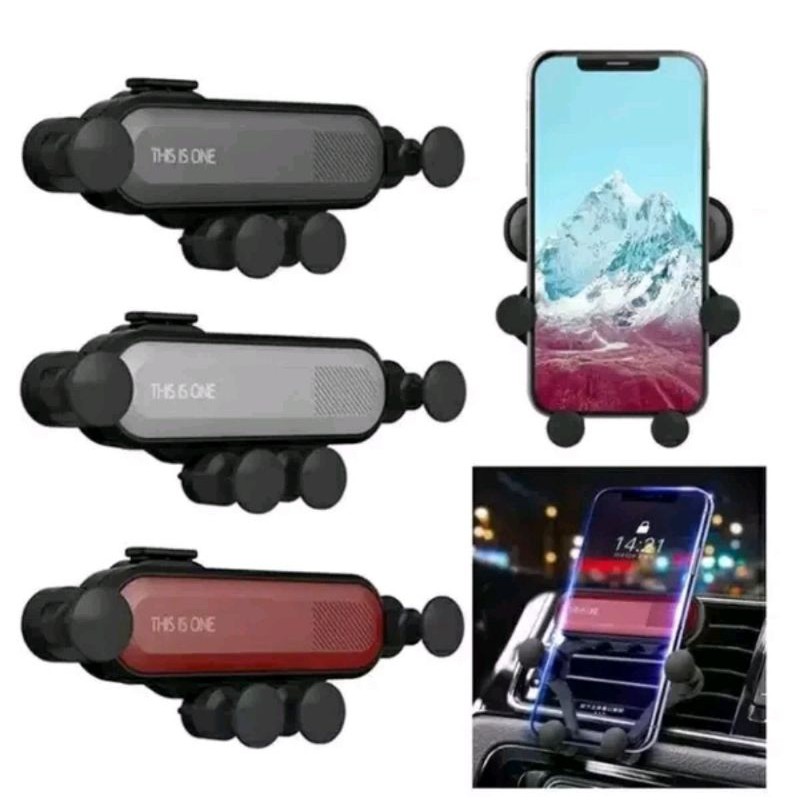 Car Holder AC Mobil This is one - Car Vent Clip Flexible Mount Car