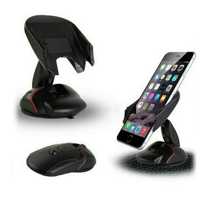 Car Holder HP Model Mouse / Dudukan HP di Mobil Model Mouse