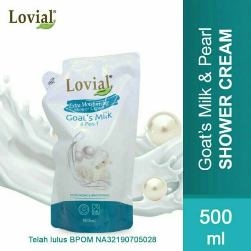 Sabun Mandi Cair Isi Ulang Lovial Shower Cream Refill