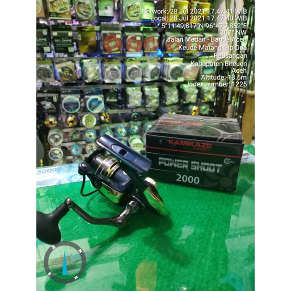 REEL KAMIKAZE POWER SHOOT 2000