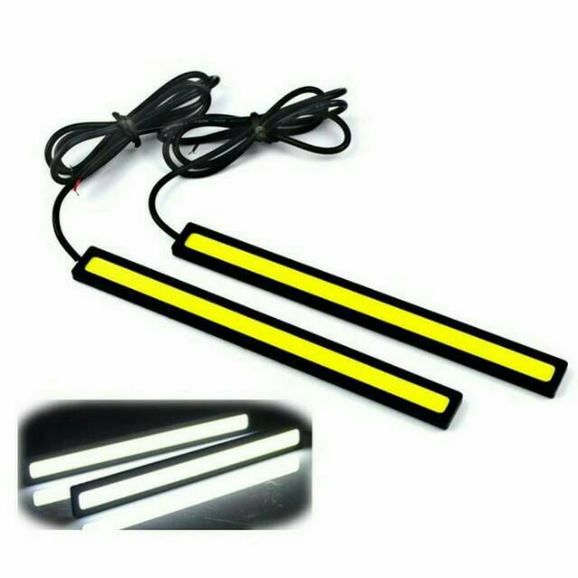 Lampu DRL Led Plasma sangat terang 17cm mobil/motor