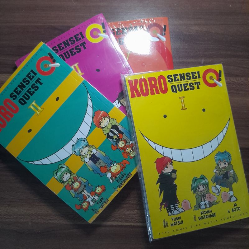Komik Koro Sensei Quest Assasination Classroom Volume - Yusei Matsui, Kizuku Watanabe, & Jo Aoto