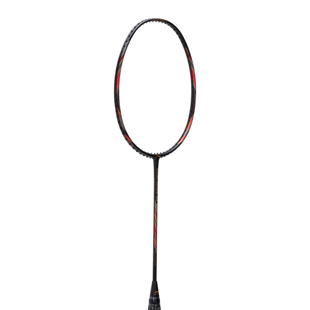 Li-Ning Badminton Racket SS 900 AYPR104-4 Black/Red Bundle String + Grip + Cover + T-Shirt