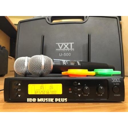 Mic Wireless VXT U500 Microphone VXT U 500 UHF Original