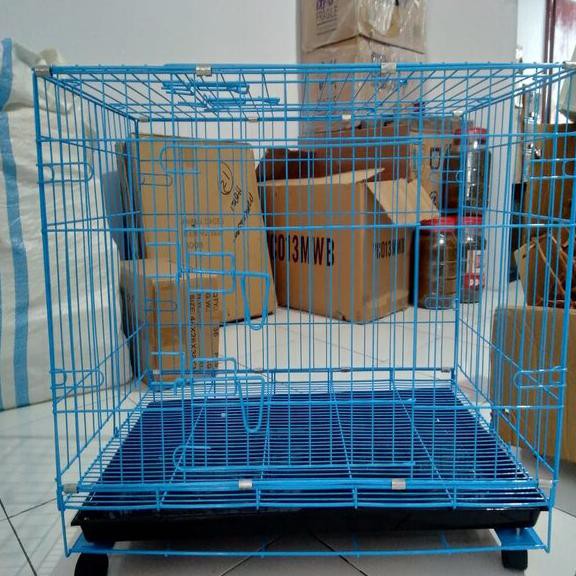 Best Seller] Kandang Dayang 03 Roda Kucing Anjing Kelinci Burung Kotak Besar Besi