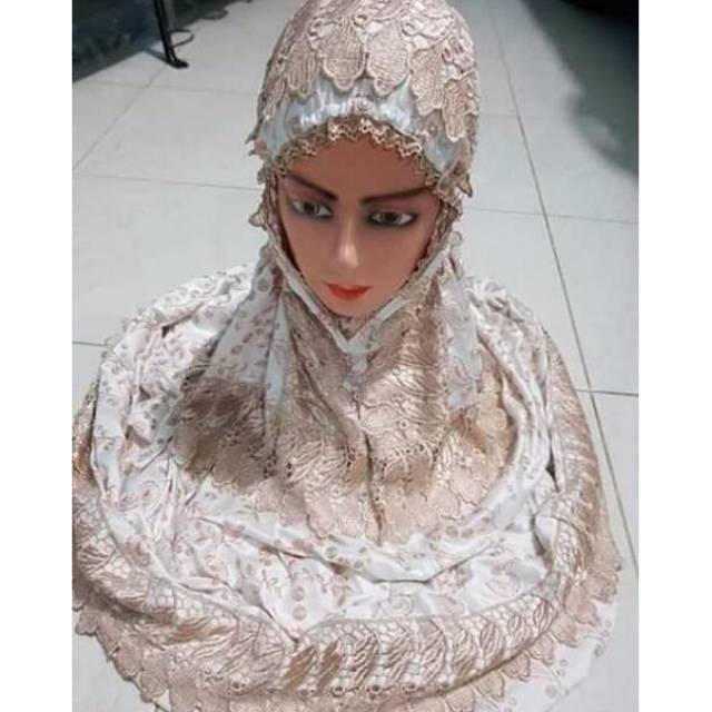 Mukena Terusan Murah Sutra Prada Cantik