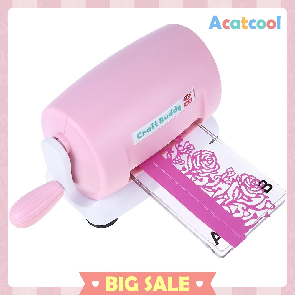 DIY Plastic Paper Cutting Embossing Machine Craft Scrapbook Album Cutter