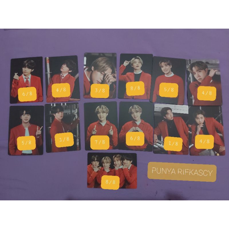 BTS MPC Mini PC Photocard BTS MOTS ONE RM JIN SUGA JHOPE JIMIN V JUNGKOOK