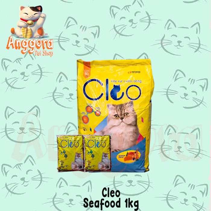 Makanan Kucing kering premium CLEO 500gr Makanan kucing termurah