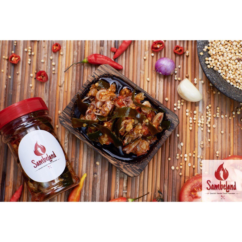 

SAMBELAND- sambelan CUMI PEDAS botol kecil 100gram tanpa bahan pengawet