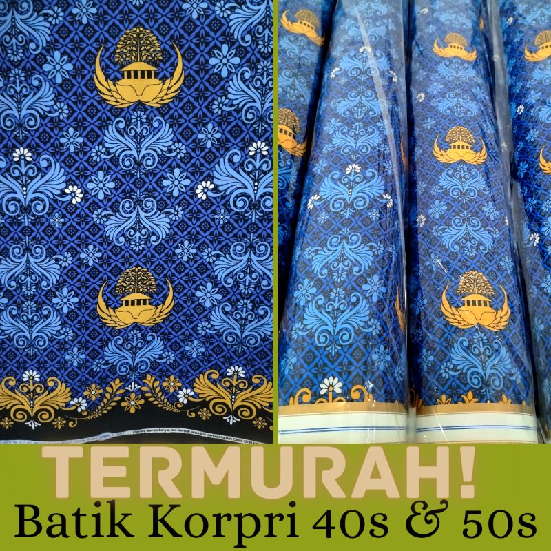 KAIN KATUN KORPRI MOTIF TERBARU