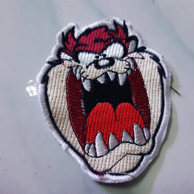 emblem patch bordir tazmania