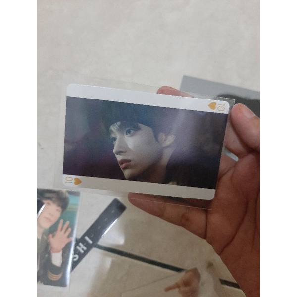 BOOKED Pc Photocard benefit Trump seventeen DK dokyoem henggarae