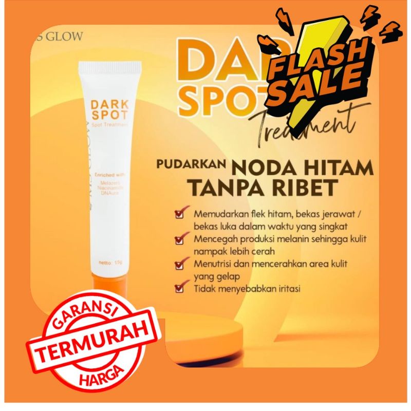 Ms glow spot treatment acne spot / pore away/ dark spot bisa cod