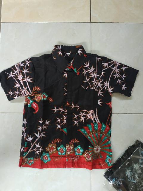 RUZZA Grosir Batik Kemeja Anak Laki-laki Ukuran 0-5 Tahun Hem Random (min 5pcs) Murah