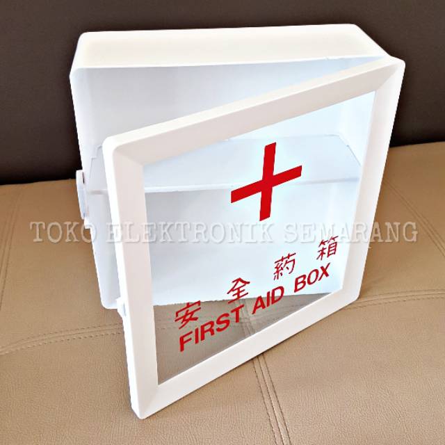 MASPION KOTAK OBAT P3K FIRST AID KIT PENYIMPAN DINDING MEDICINE BOX