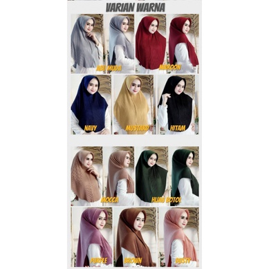 HIJAB INSTAN PLISKET
