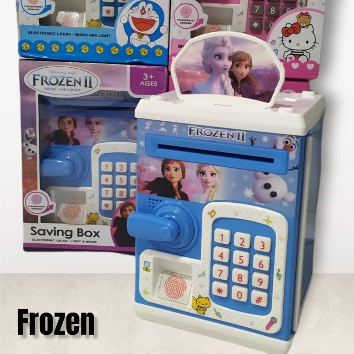 Nabung | Mainan Edukasi Mesin Atm Celengan Menabung Anak Money Safe Frozen Kualitas Terbaik