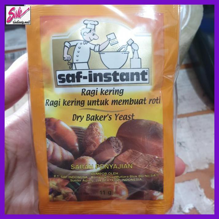 

Giragi- Saf Instant Yeast 1Pack (4X11Gr) -Makanan-Minuman.