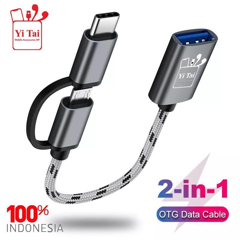 OTG YI TAI 2IN1 TYPE C MICRO USB YT-21 YT-22 - SC