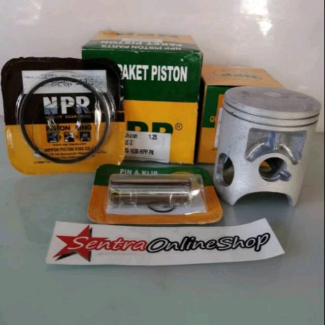 Piston kit rxz oversize 125 npp