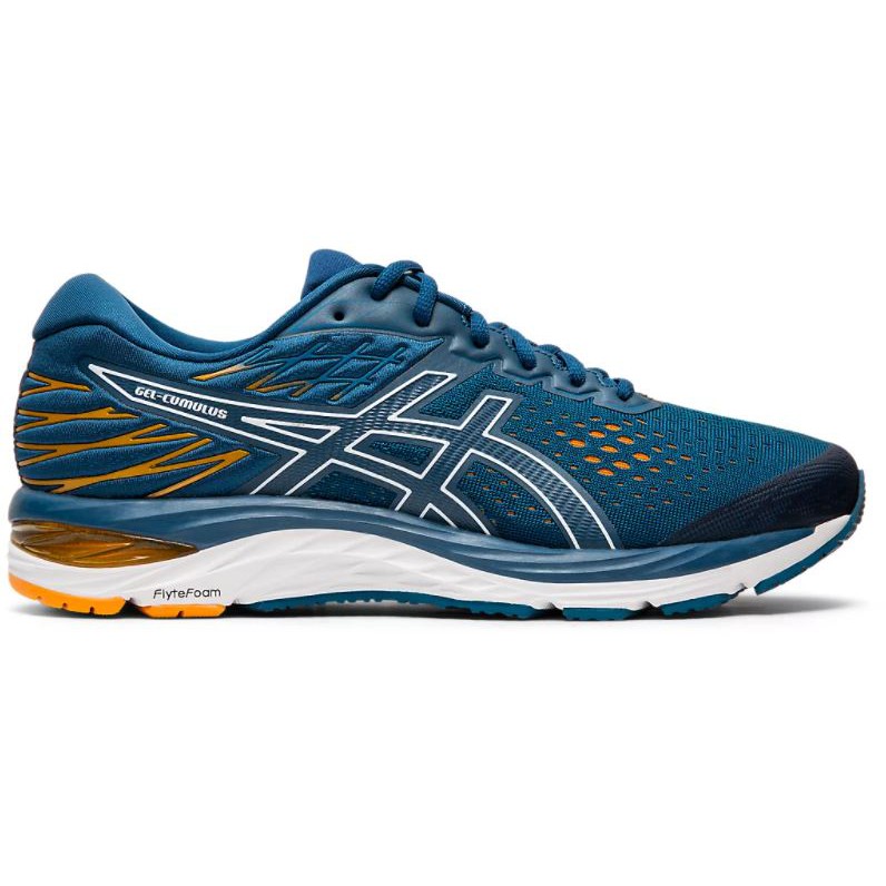 SALE Sepatu Running ASICS GEL-CUMULUS 21 Men's Mako Blue Original