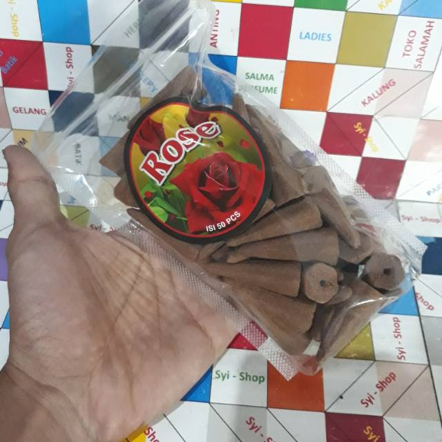 Buhur - Aromatherapy ROSE - isi 50 Kerucut