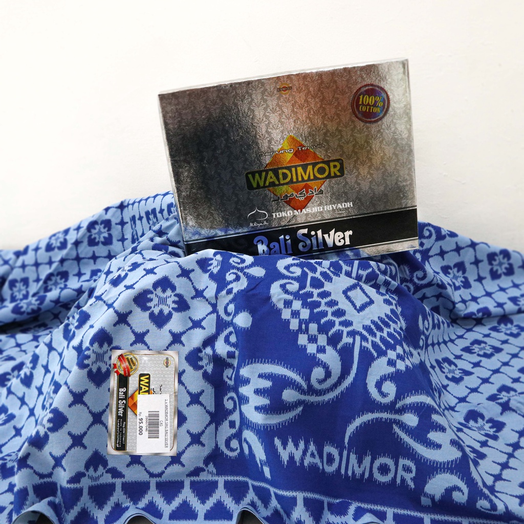 Sarung Wadimor Motif Bali Silver