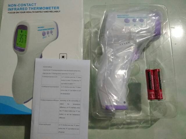 Thermometer tembak digital infrared non contact / alat ukur suhu tubuh