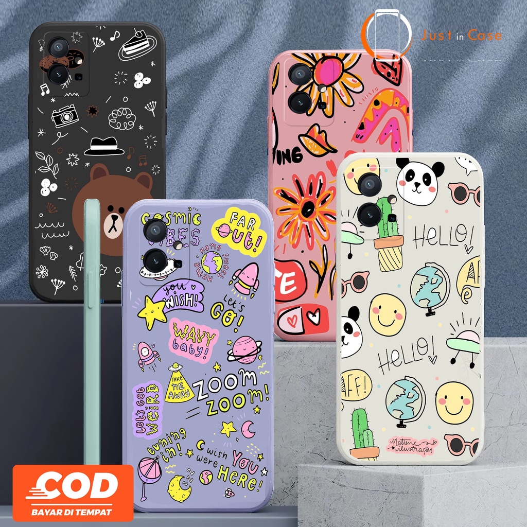 Case Macaron Softcase TPU (UV17) VIVO Y21 Y21S Y21T Y21A Y33S Y33T Y20 Y12S Y20S V23E V21 V20 SE V20 Y30 Y50 Y11 Y12 Y15 Y17 Y91 Y93 Y95 Y15s Y51 Y51A V17 V19 S1 S1 PRO Z1 PRO V15 V11 Y91C Y53S LUCU CUTE
