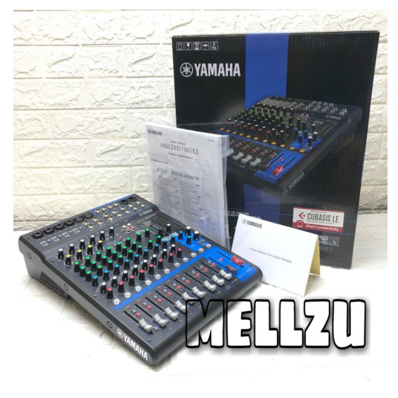 Mixer Audio Yamaha MG 12 XU - 12 Original Garansi Resmi Yamaha Indonesia