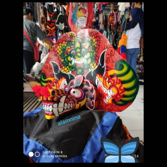 Barongan caplokan kayu anak SD