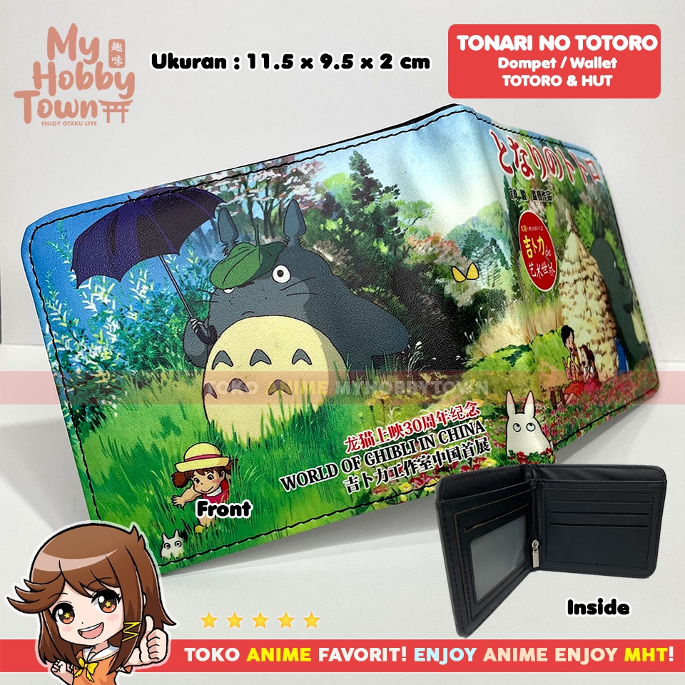 Dompet Anime Tonari no Totoro : Totoro Hut