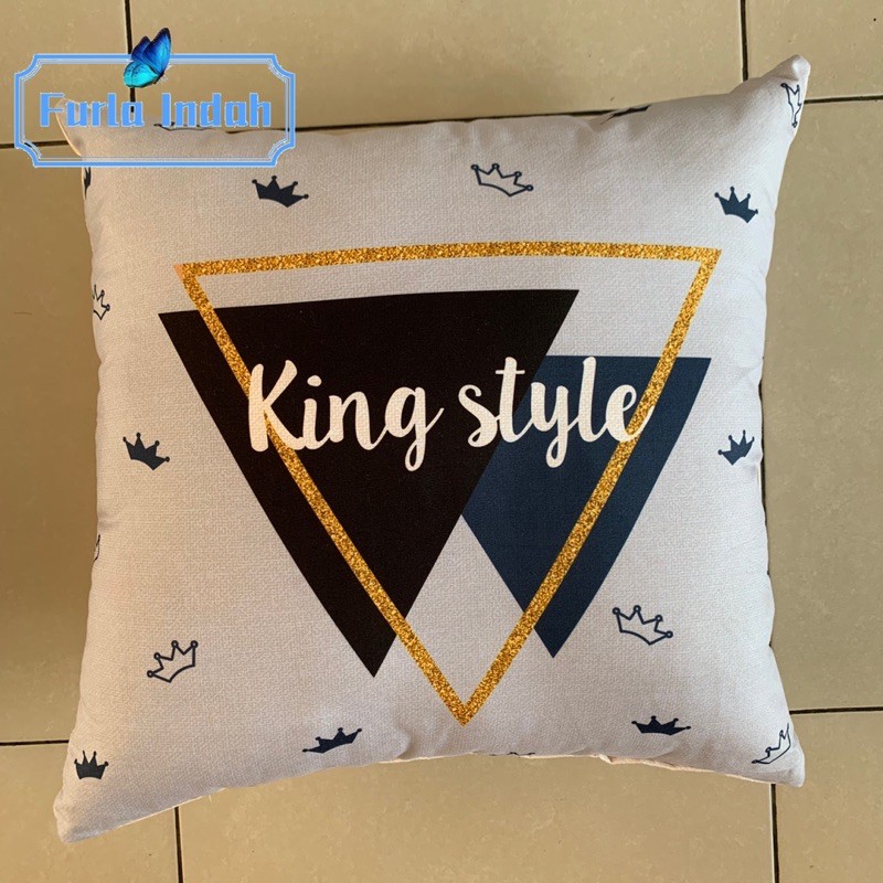 sarung bantal sofa TYPE Rusa smile 45×45cm