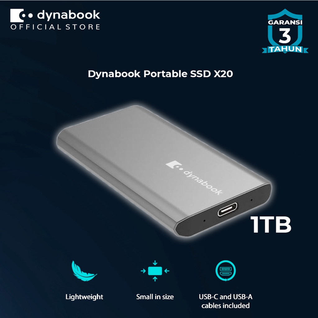 Dynabook Portable SSD X20 1TB
